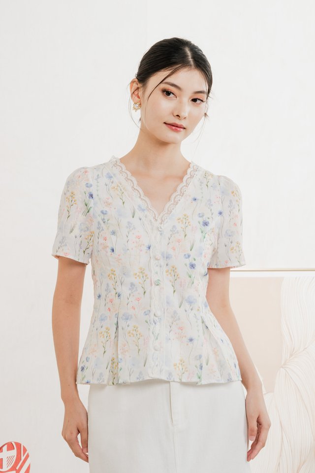 Symphony Floral Lace Top