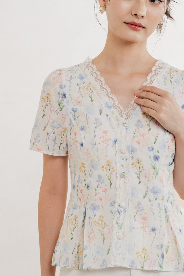 Symphony Floral Lace Top