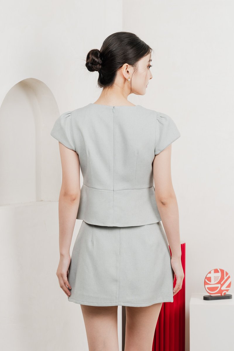 Isla Premium Skort In Tiffany