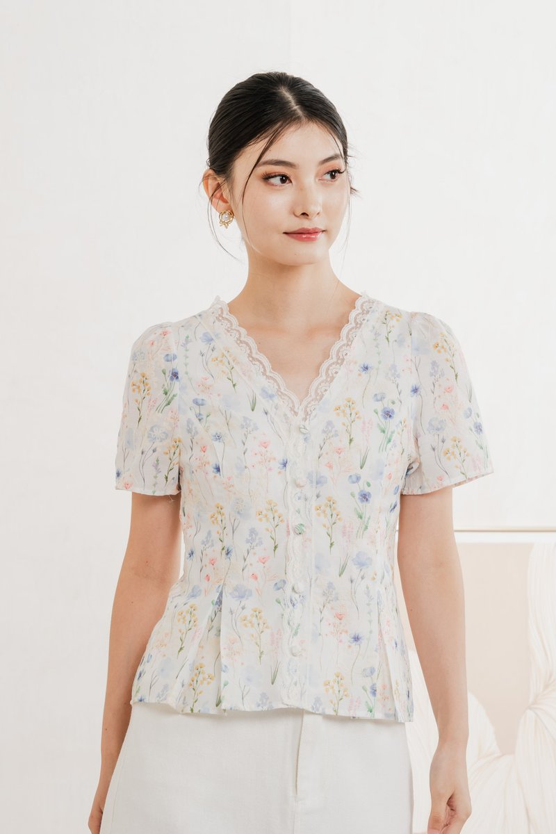 Symphony Floral Lace Top