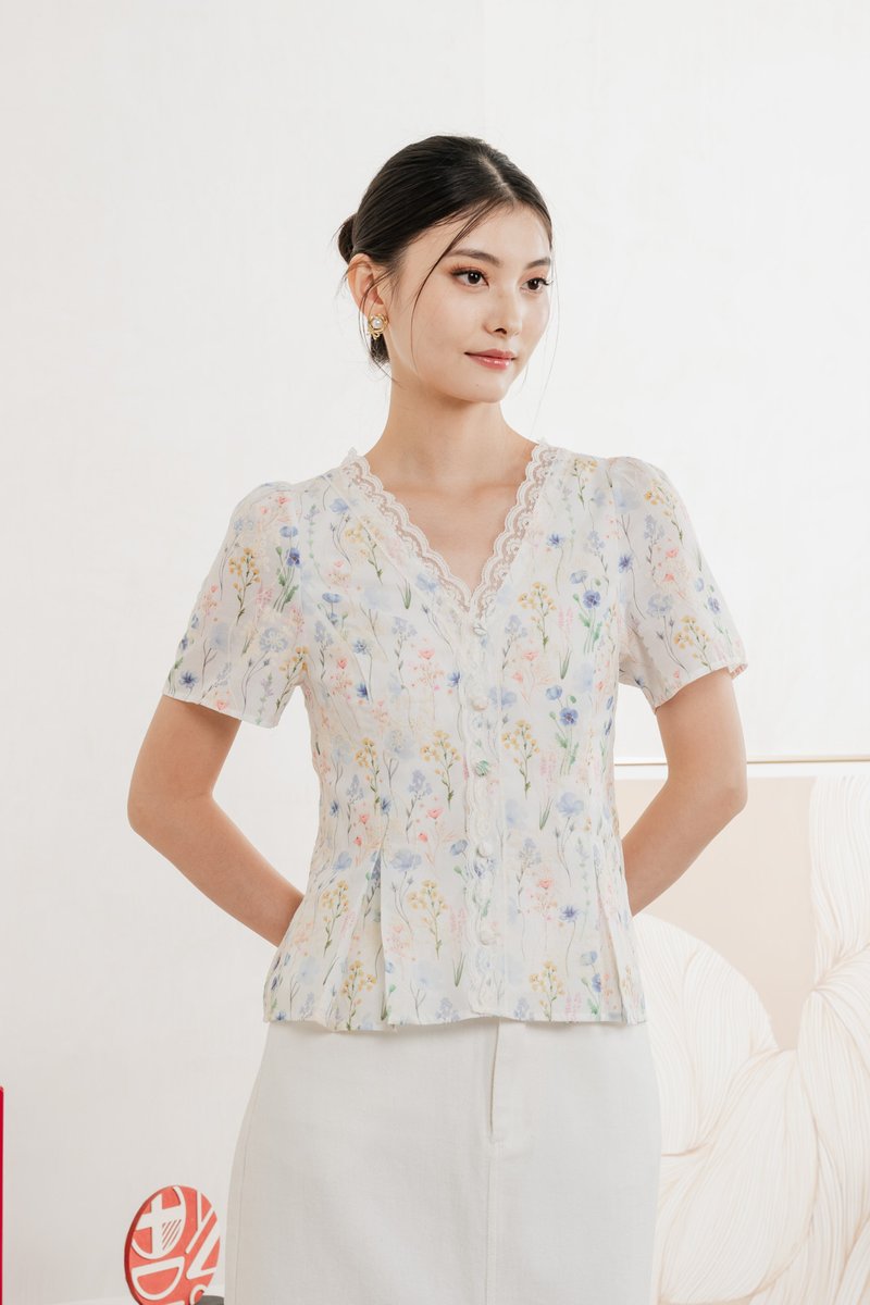 Symphony Floral Lace Top