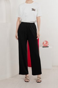 *GLACIER* Jemma Pocket Lounge Pants In Black