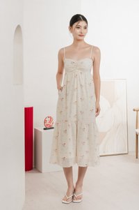 Josie Fleur Sweetheart Camisole Midi Dress
