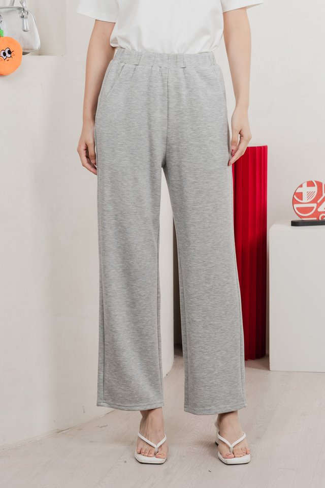 *GLACIER* Jemma Pocket Lounge Pants In Grey