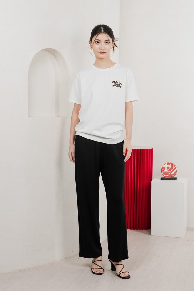 *GLACIER* Jemma Pocket Lounge Pants In Black