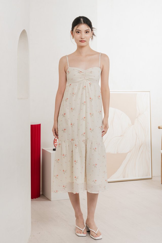 Josie Fleur Sweetheart Camisole Midi Dress