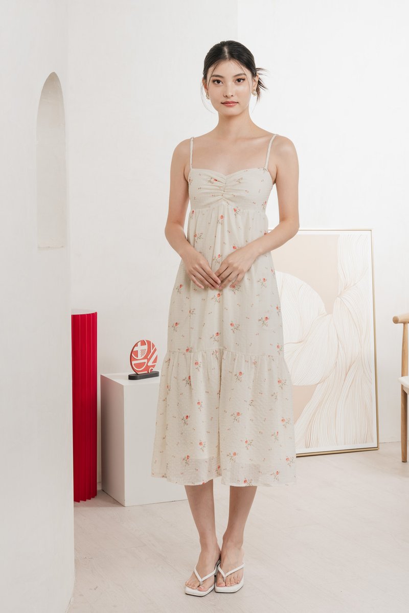 Josie Fleur Sweetheart Camisole Midi Dress
