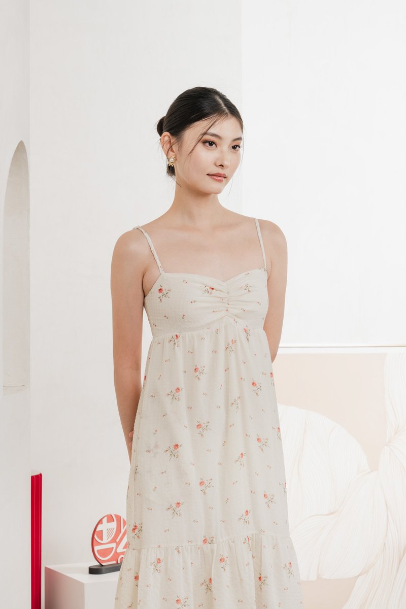 Josie Fleur Sweetheart Camisole Midi Dress