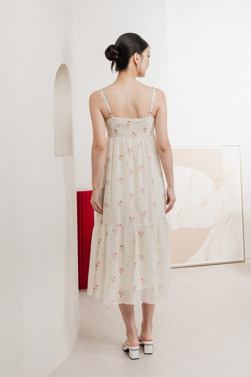 Josie Fleur Sweetheart Camisole Midi Dress