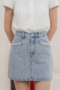 Elia Pearl Denim Skort
