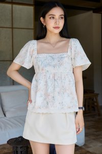 Cherish Vintage Crochet Babydoll Top