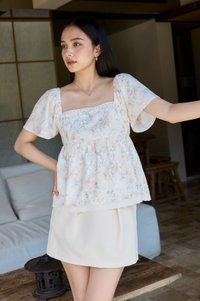 Cherish Vintage Crochet Babydoll Top
