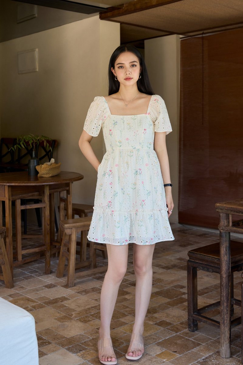 Spring Melody Ruffles Dress