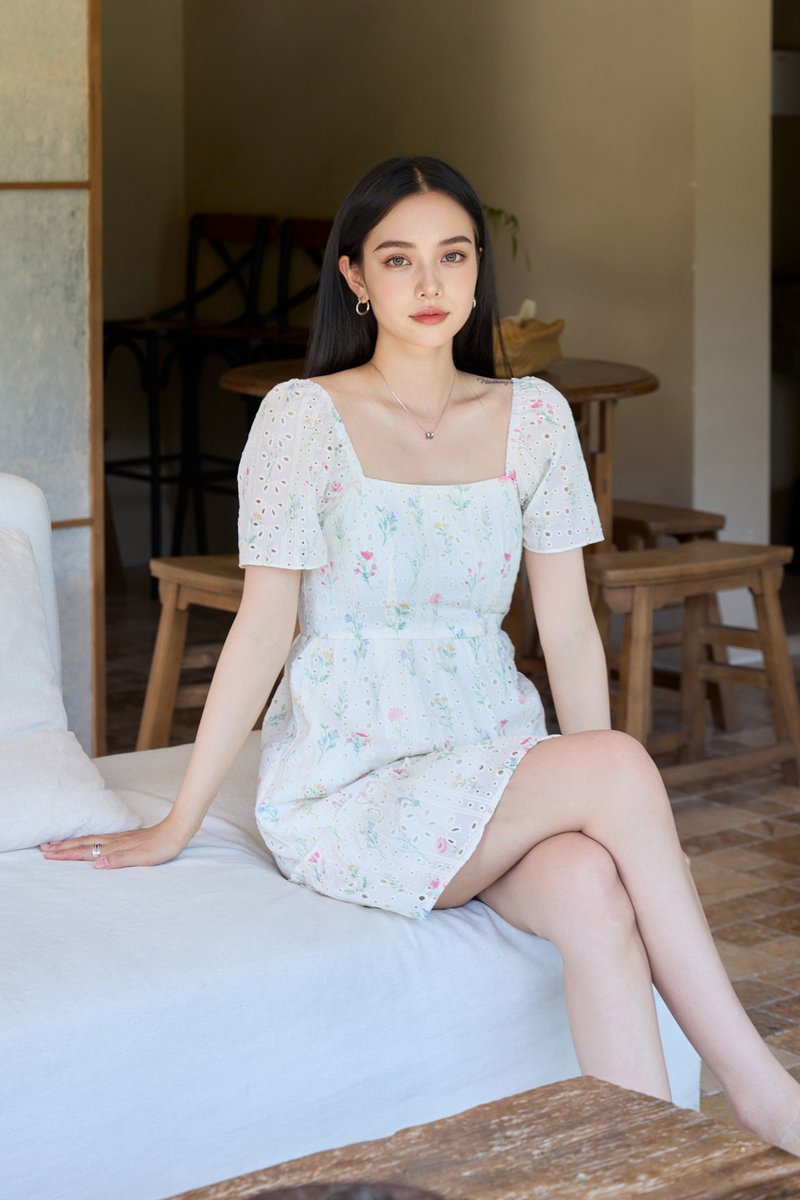 Spring Melody Ruffles Dress