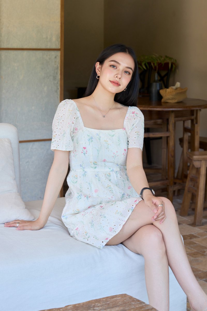Spring Melody Ruffles Dress