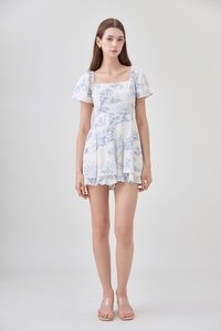 Cielo Layered Pleated Romper