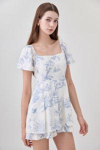 Cielo Layered Pleated Romper