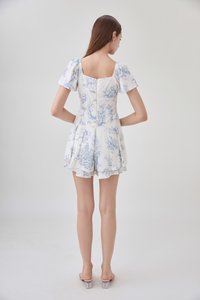 Cielo Layered Pleated Romper