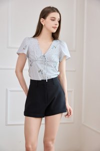 Kehlani High Waisted Short In Black