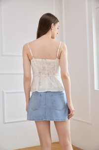 Tovah Camisole Embroidered Floral Top