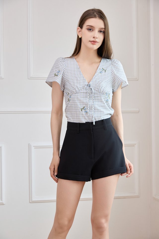 Kehlani High Waisted Short In Black