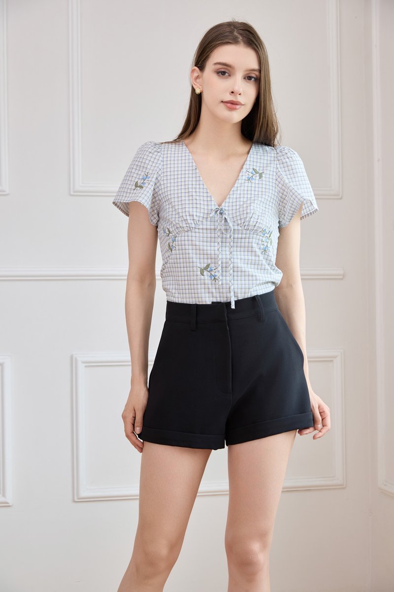 Kehlani High Waisted Short In Black