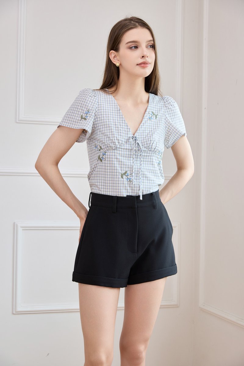 Kehlani High Waisted Short In Black