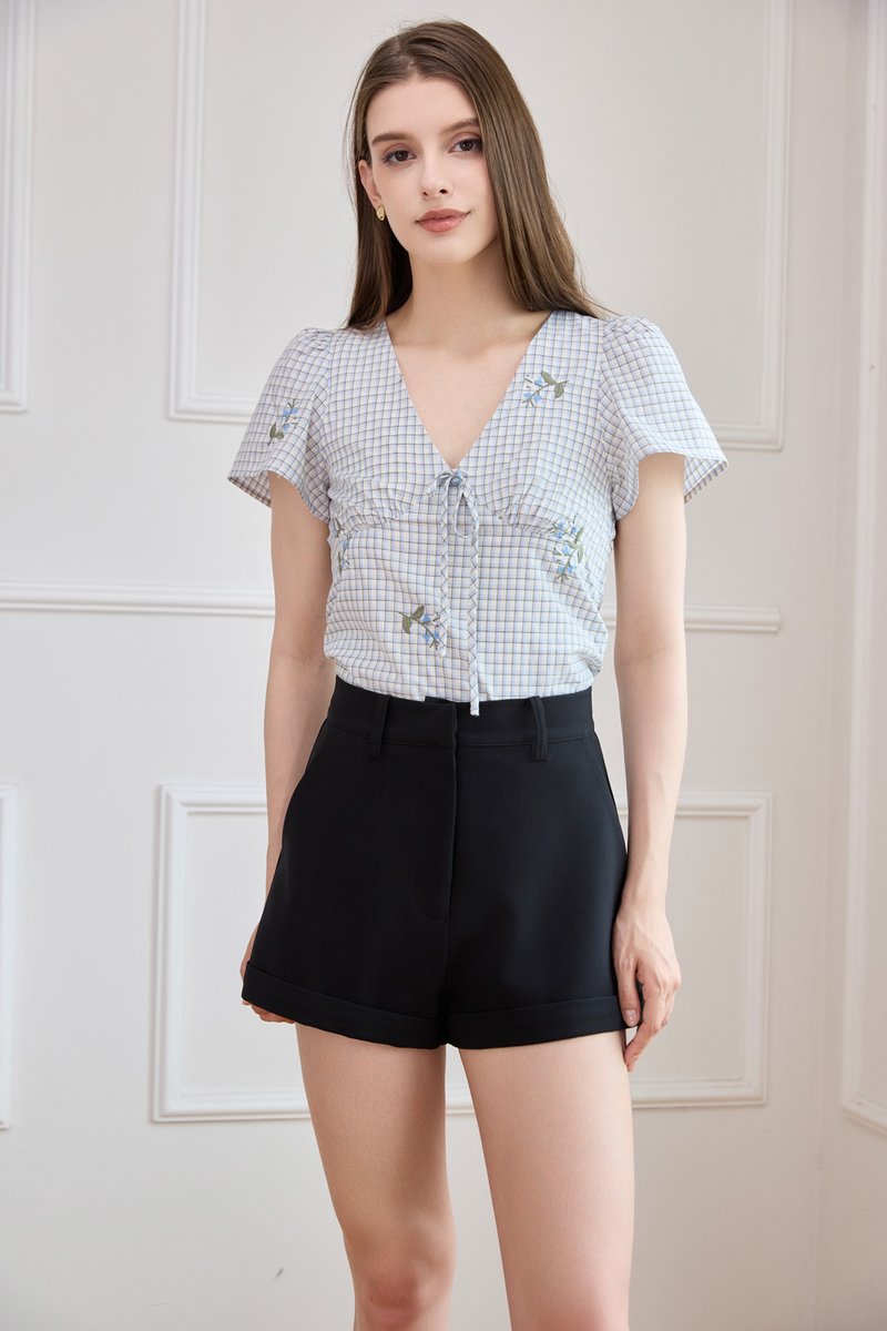 Kehlani High Waisted Short In Black
