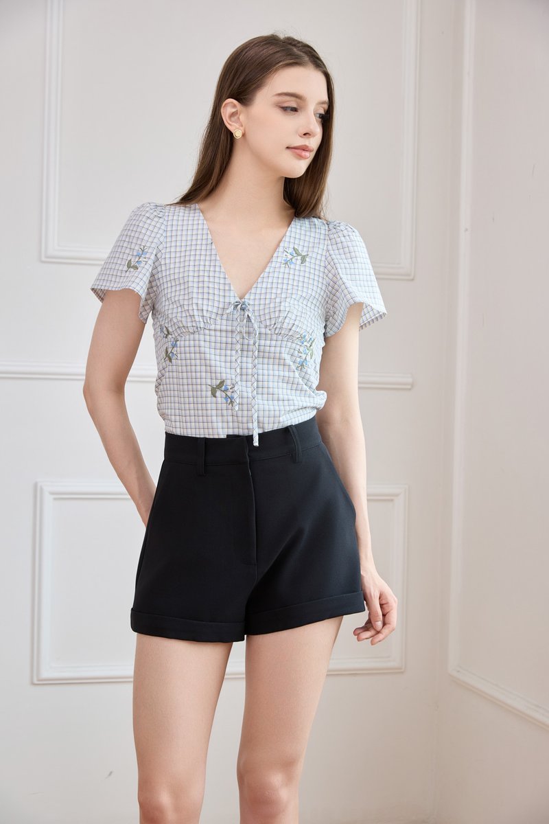 Kehlani High Waisted Short In Black