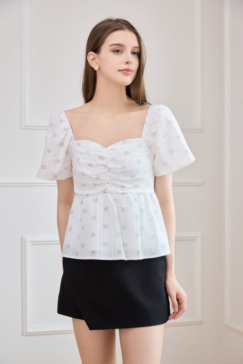 Samara Sweetheart Babydoll Top