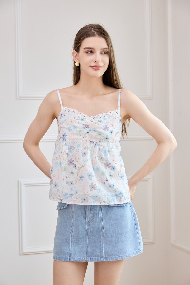 Claudia Camisole Crochet Top