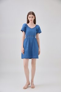 Kyomi Two Way Denim Dress
