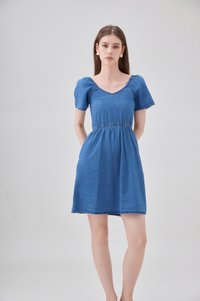 Kyomi Two Way Denim Dress
