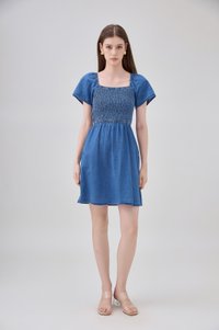 Kyomi Two Way Denim Dress