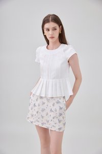 Kimber Eyelet Floral Skort