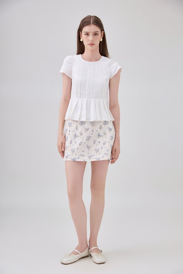 Kimber Eyelet Floral Skort