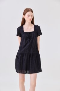Lucienne Embroidery Dropwaist Dress