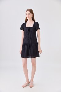 Lucienne Embroidery Dropwaist Dress