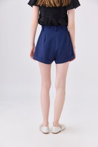 Kehlani High Waisted Short In Navy
