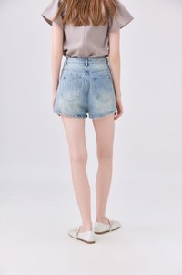 Vienne Ribbed Denim Short