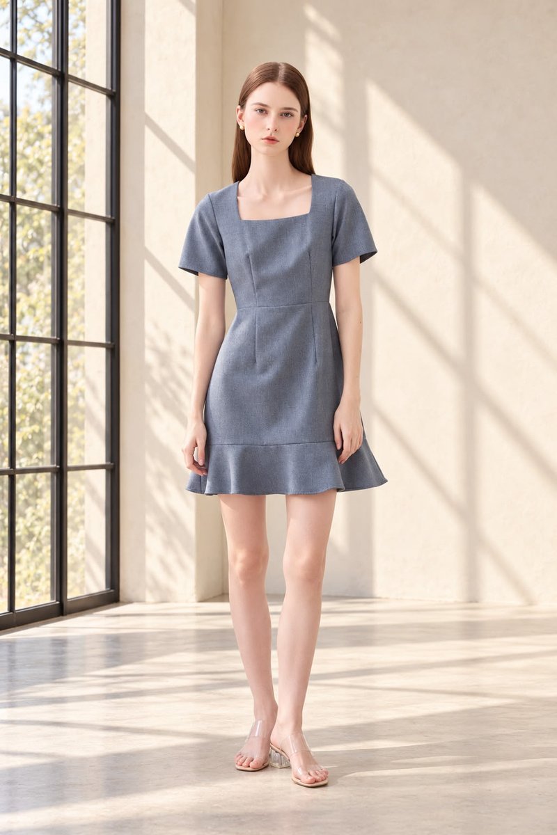 Alouette Dropwaist Work Dress