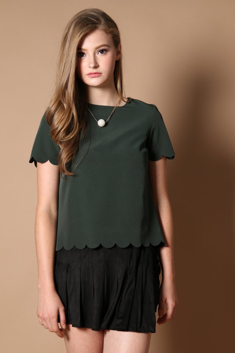 TSW Vesper Suede Skorts in Black (XS)