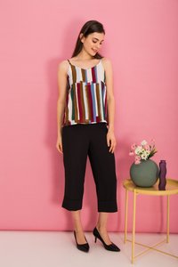 Mead Paintbrush Top in Plum (XS)