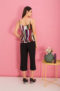 Mead Paintbrush Top in Plum (XS)
