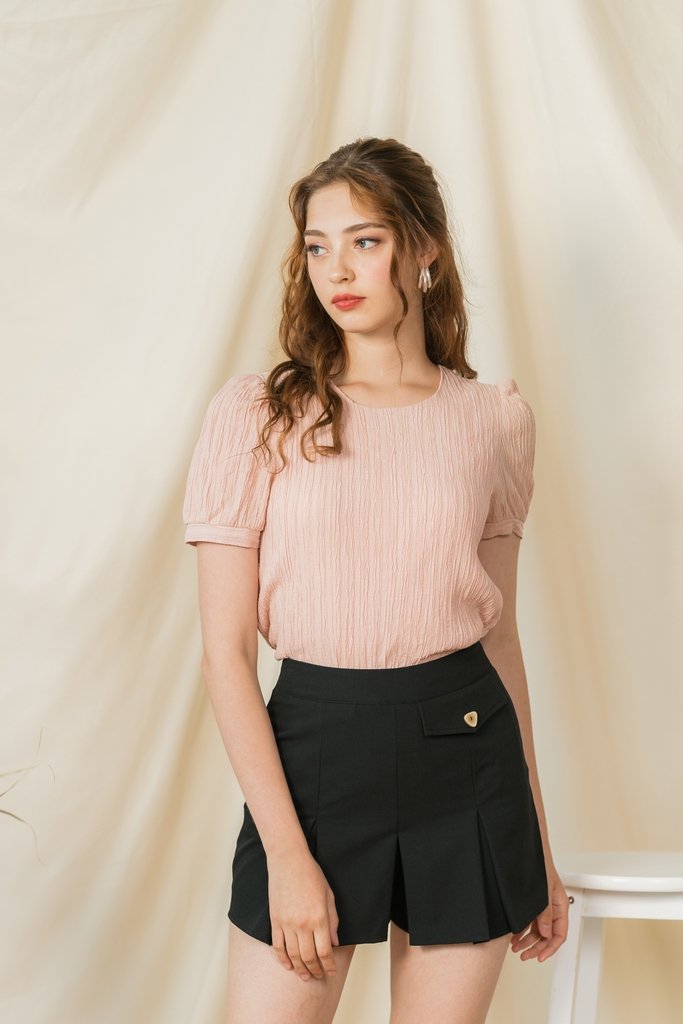 Christine Pleated Skorts in Black (XS)