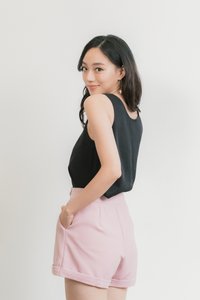 Adelia Button Short in Pink (XS)