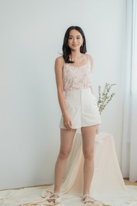 Viola Floral Camisole Top in Pink (XS)