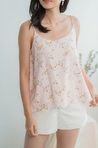 Viola Floral Camisole Top in Pink (XS)