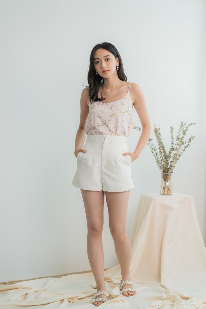 Viola Floral Camisole Top in Pink (XS)