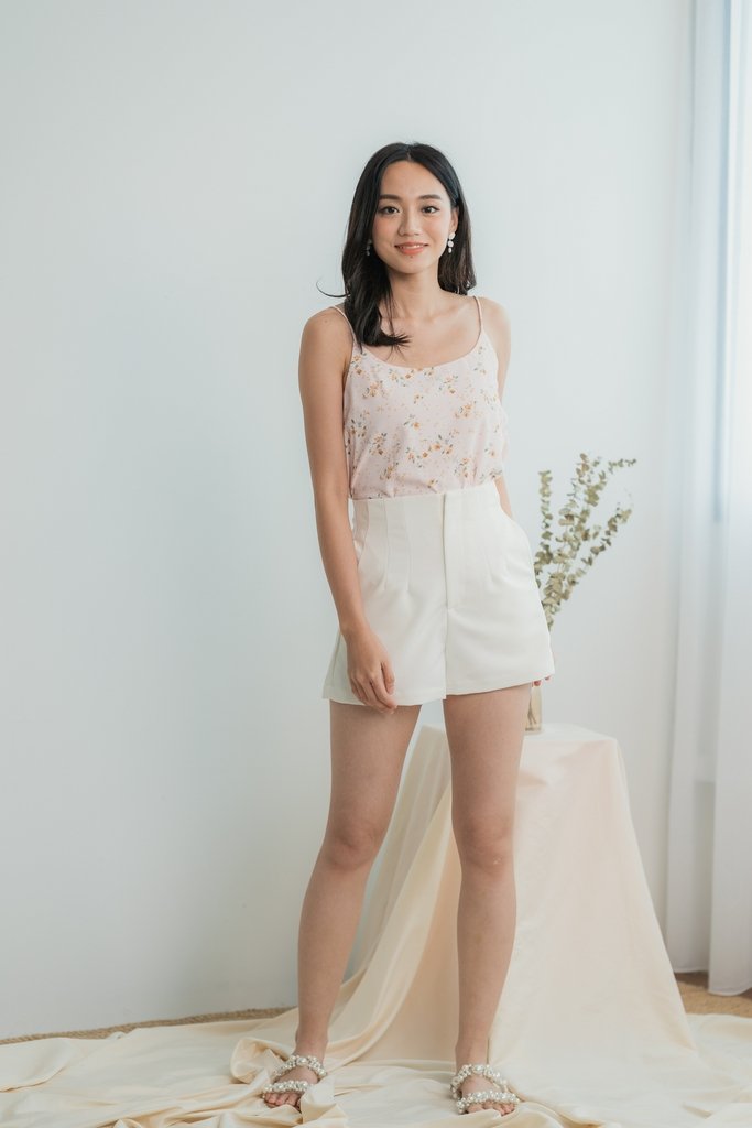 Viola Floral Camisole Top in Pink (XS)